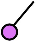 Symbole de l'interrupteur en schéma Architectural